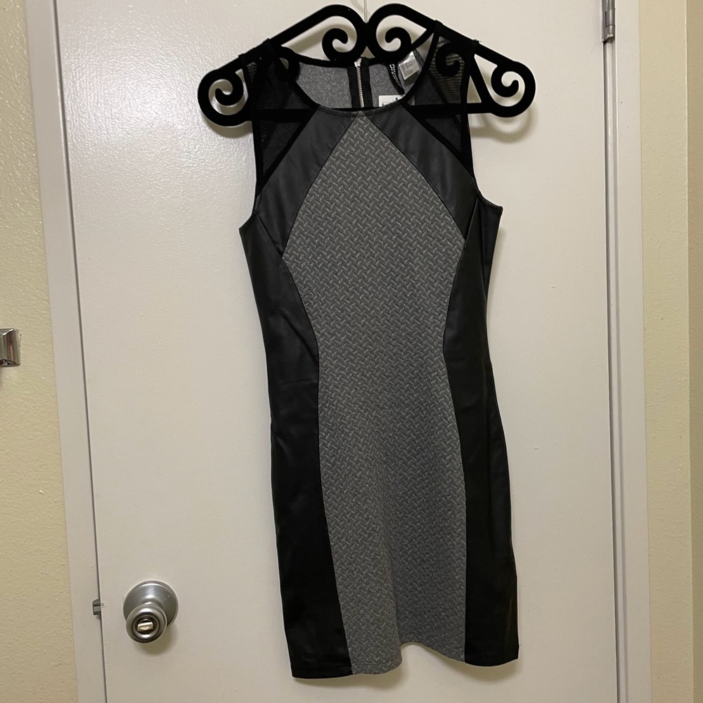 ✨NEW✨black mesh bodycon dress